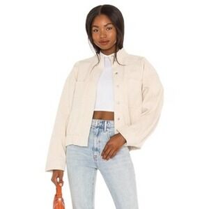 L'Academie Cream Utility Jacket